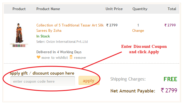 Homeshop18 discount coupon