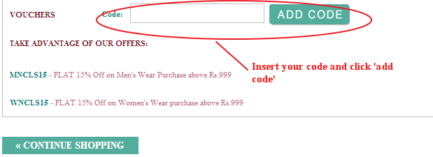 Yapaa Voucher Code Field