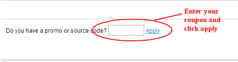 Stores 4 Domains Promo Code Field