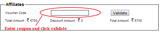 iLeatherGraph Voucher Code Field