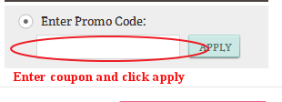 HopScotch Promo Code Field