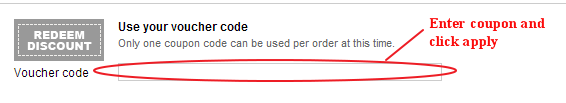 Salt n Pepper Voucher Code Field