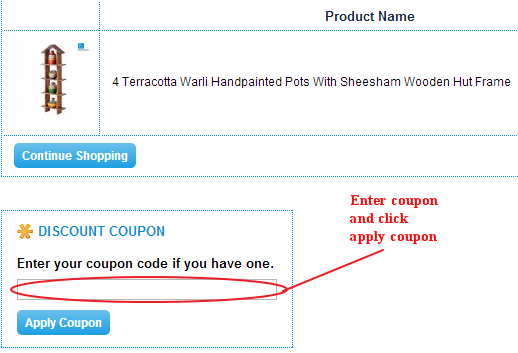 ExclusiveLane Coupon Code Field